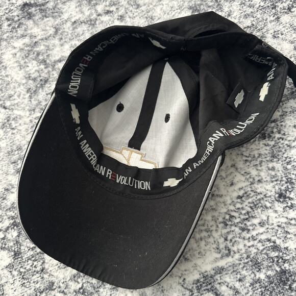 Official Chevy Chevrolet Hat American Revolution Black Baseball Logo Genuine - Picture 3 of 9